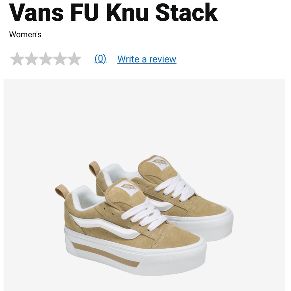 Brand new Vans Old Skol stak shoes bought wrong size